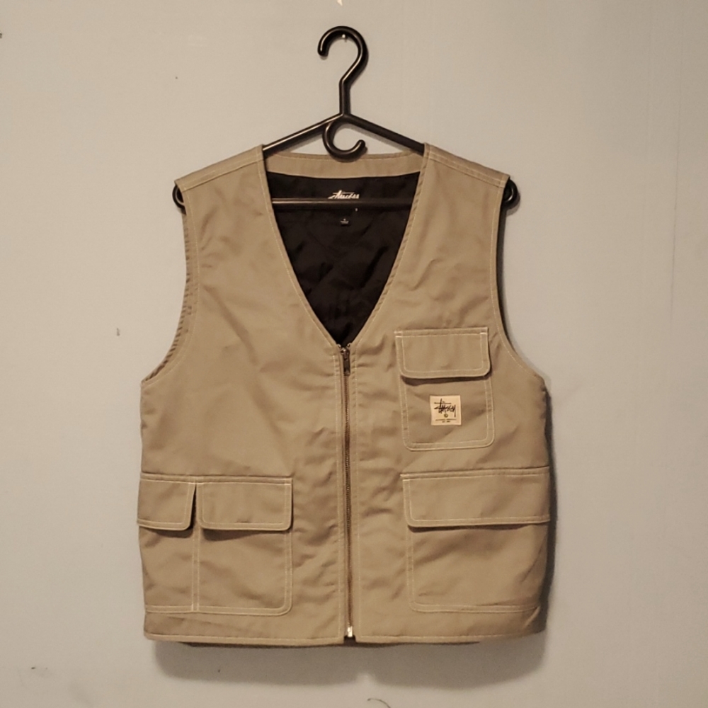 Stussy padded gillet